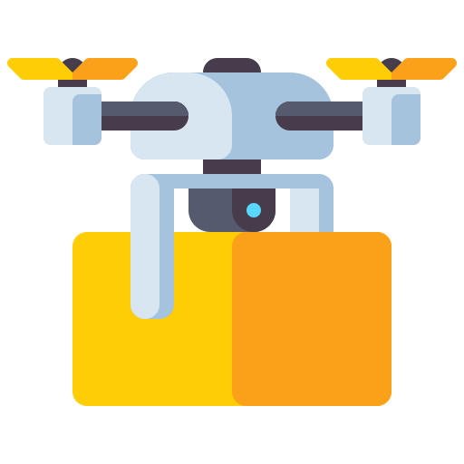 drone Flaticons Flat icoon