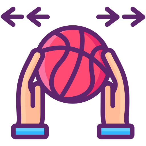 pallone da basket Flaticons Lineal Color icona