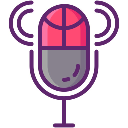 sportpodcast Flaticons Lineal Color icoon