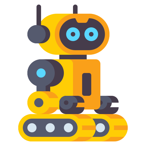 robot Flaticons Flat icoon
