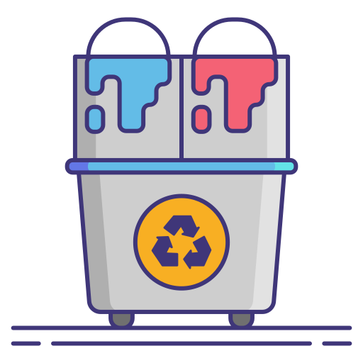 recykling Flaticons Lineal Color ikona