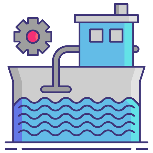 вода Flaticons Lineal Color иконка