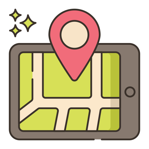 gps navigation Flaticons Flat icon