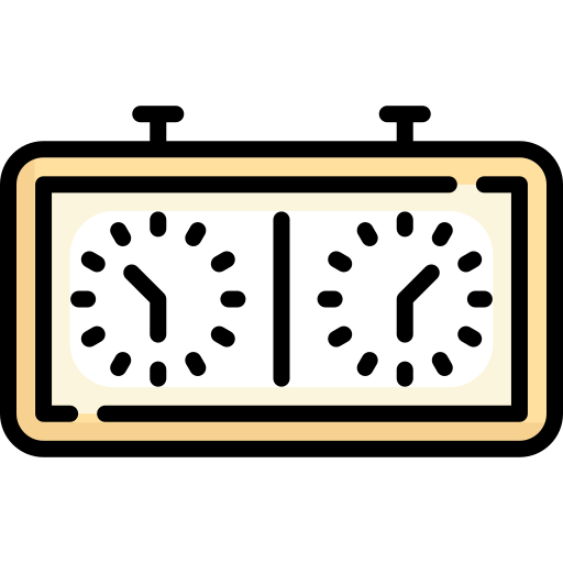 reloj de ajedrez Special Lineal color icono