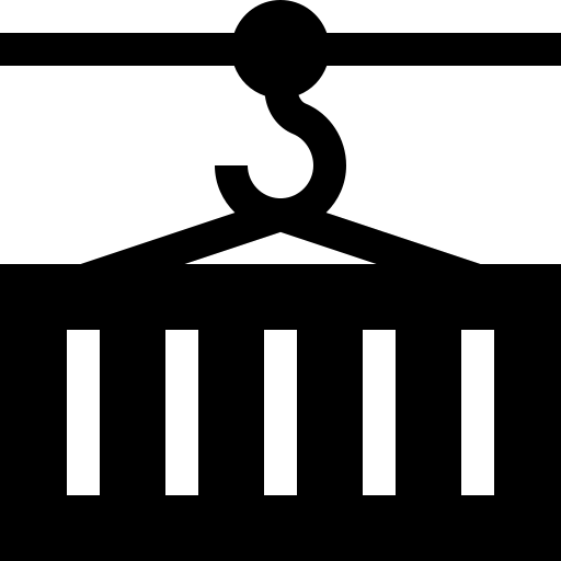 récipient Basic Straight Filled Icône