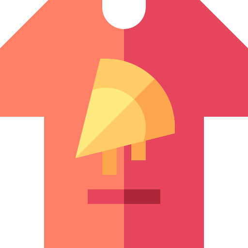 Tshirt Basic Straight Flat icon