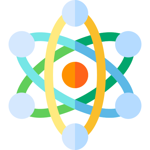 atom Basic Straight Flat icon