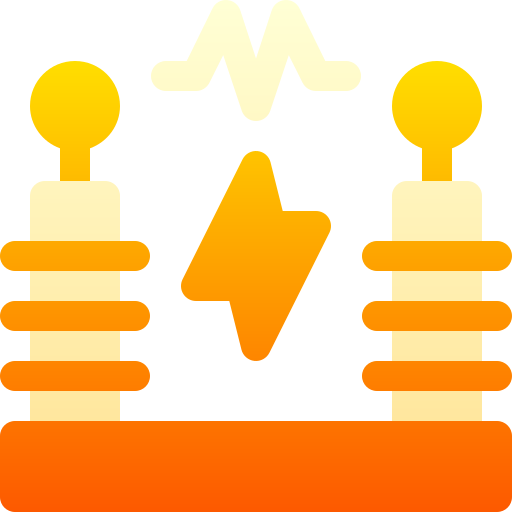 bobina de tesla Basic Gradient Gradient icono