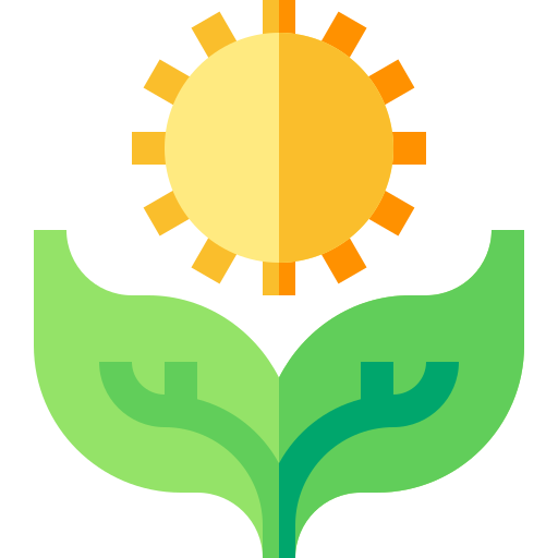 Photosynthesis Basic Straight Flat icon
