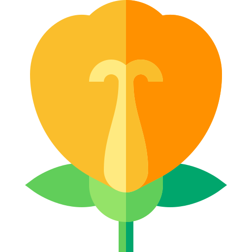 Flower Basic Straight Flat icon