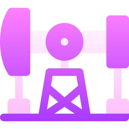 Oil rig Basic Gradient Gradient icon