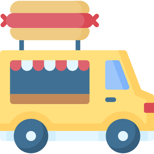 camion de nourriture Special Flat Icône