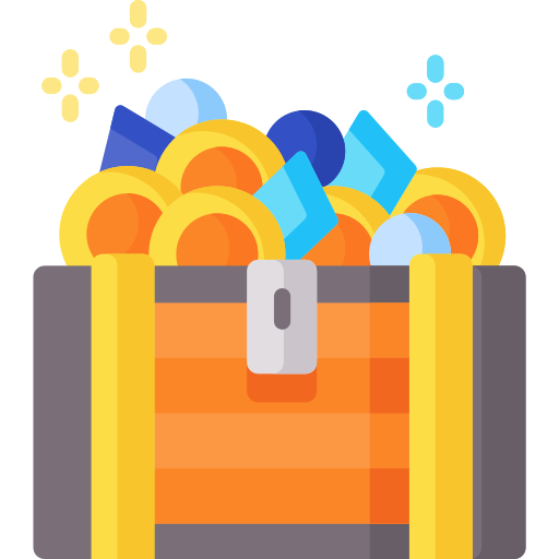 Treasure chest Special Flat icon