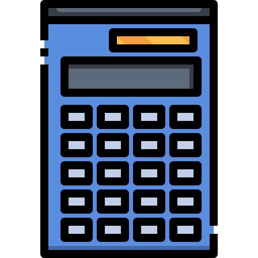 calcolatrice Justicon Lineal Color icona