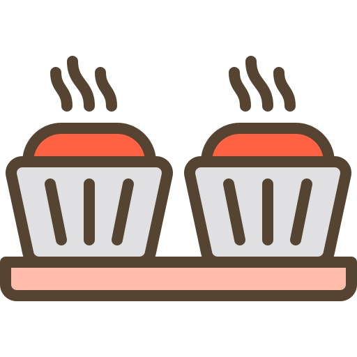 cupcake Berkahicon Lineal Color icon