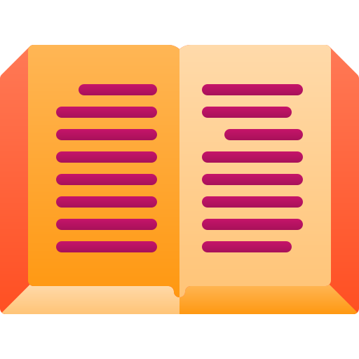 libro Generic Flat Gradient icono