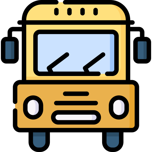autobus szkolny Special Lineal color ikona