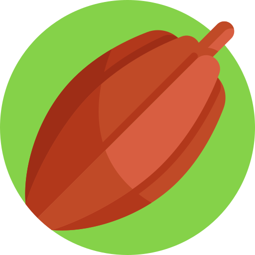 cacao Detailed Flat Circular Flat icona