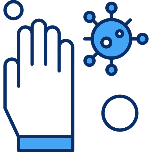 guantes Generic Blue icono