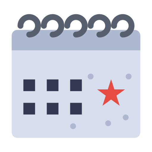 calendario Flatart Icons Flat icona