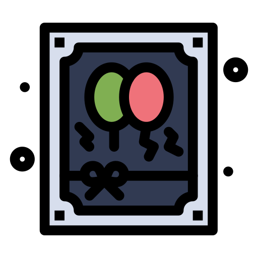 Card Flatart Icons Lineal Color icon