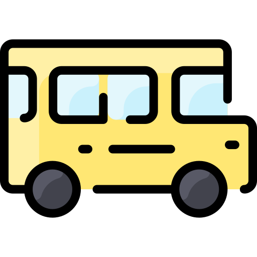 schoolbus Vitaliy Gorbachev Lineal Color icoon