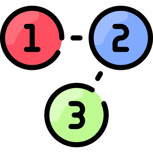 números Vitaliy Gorbachev Lineal Color icono