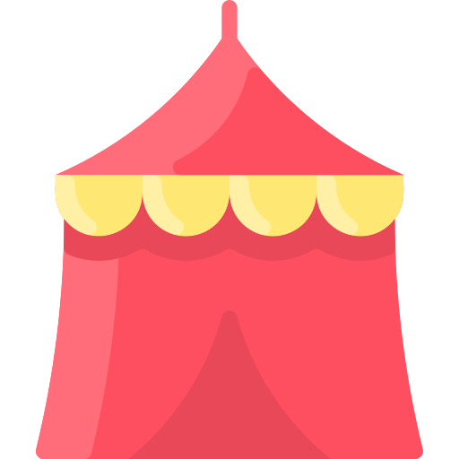 Цирковой шатер Vitaliy Gorbachev Flat иконка