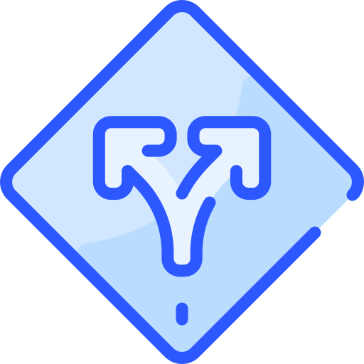 교통 표지판 Vitaliy Gorbachev Blue icon