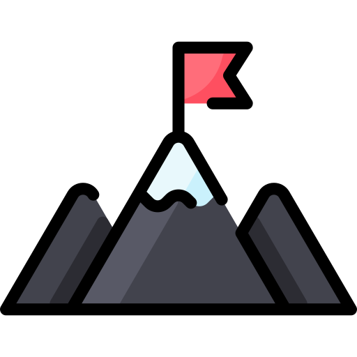 Mountain Vitaliy Gorbachev Lineal Color icon