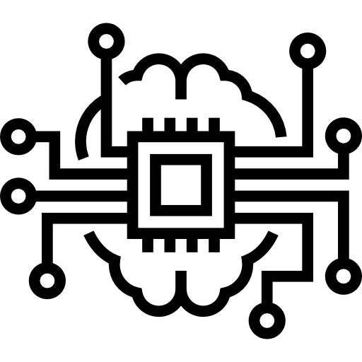 sztuczna inteligencja Detailed Straight Lineal ikona