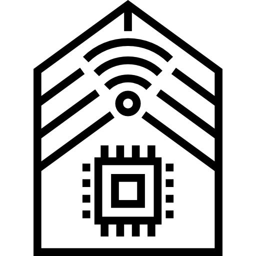 inteligentny dom Detailed Straight Lineal ikona