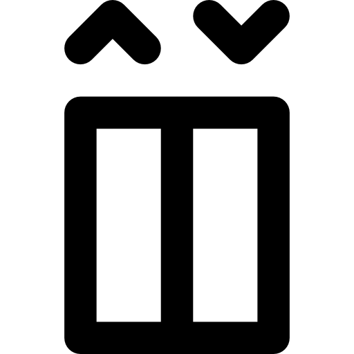 Лифт Basic Rounded Lineal иконка