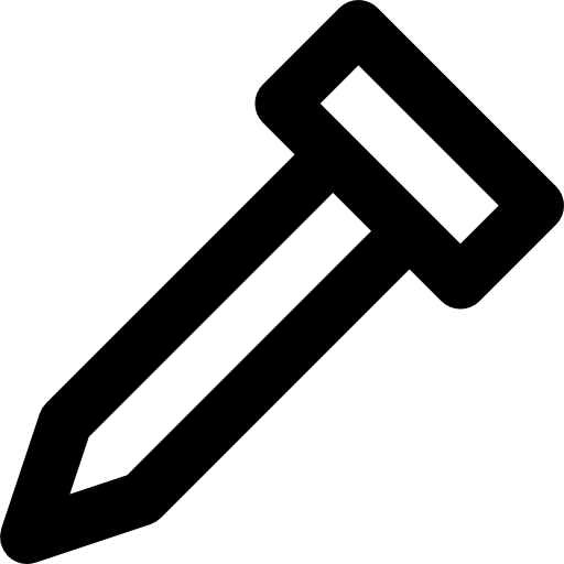 ネイル Basic Rounded Lineal icon