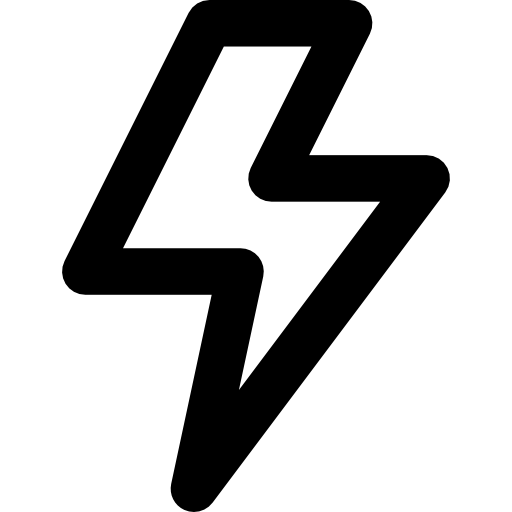 вспышка Basic Rounded Lineal иконка