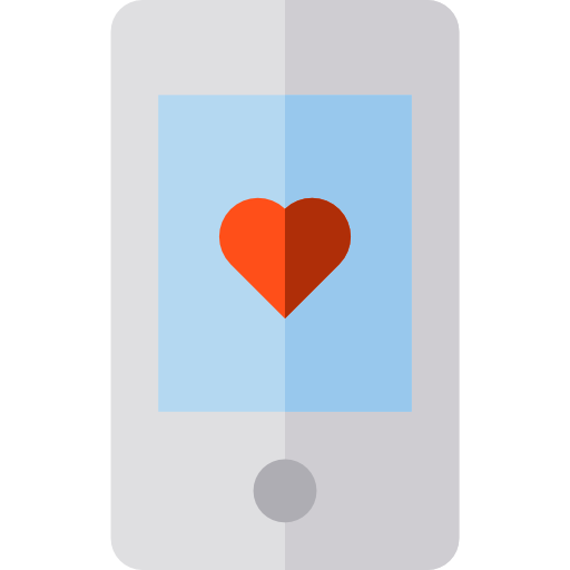 smartphone Basic Straight Flat icon