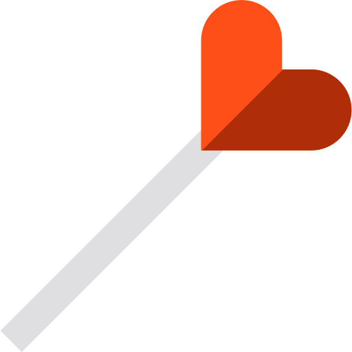 Lollipop Basic Straight Flat icon