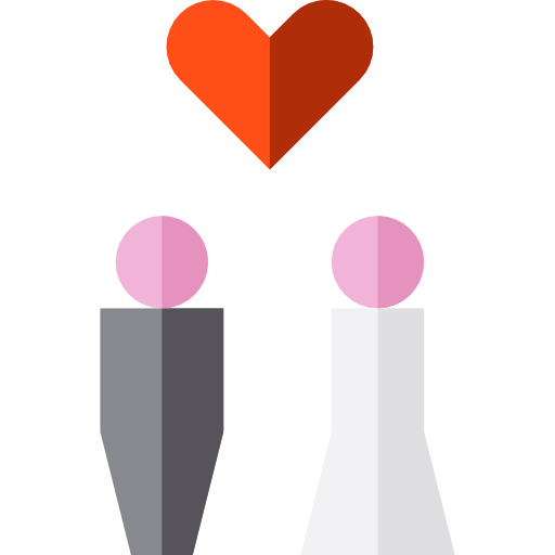 Newlyweds Basic Straight Flat icon