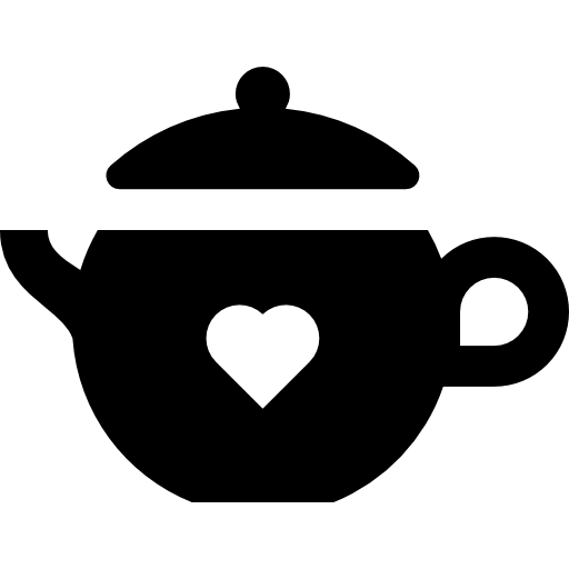 Teapot Basic Straight Filled icon