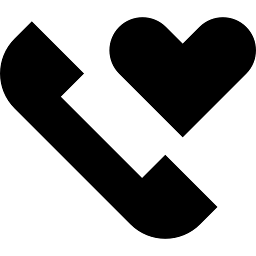 telefon Basic Straight Filled ikona