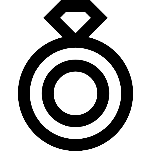 verlobungsring Basic Straight Lineal icon