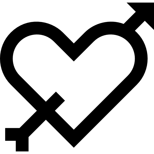 Cupid Basic Straight Lineal icon