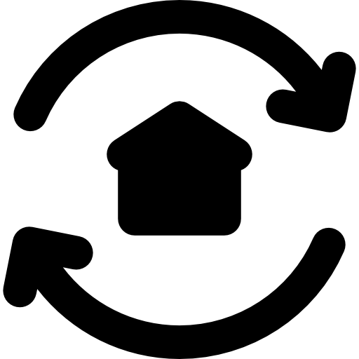家 Basic Rounded Filled icon
