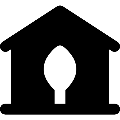 House Basic Rounded Filled icon