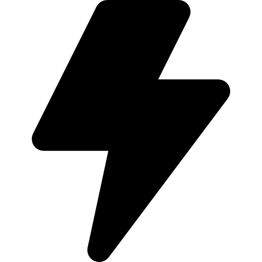 destello Basic Rounded Filled icono