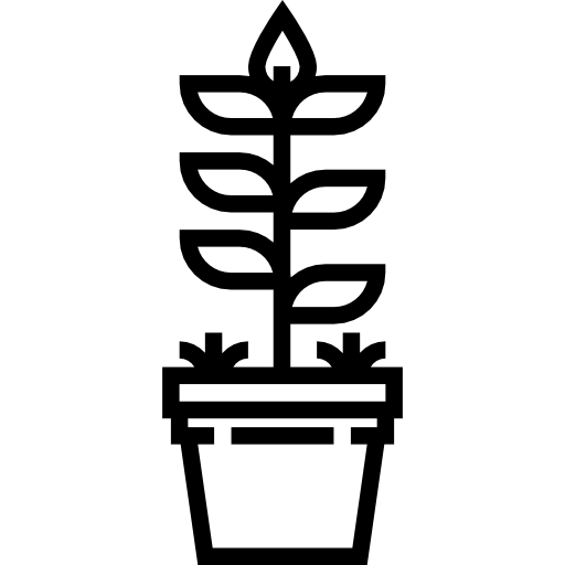 식물 Detailed Straight Lineal icon
