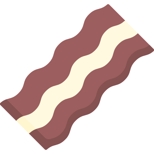 Bacon Special Flat icon
