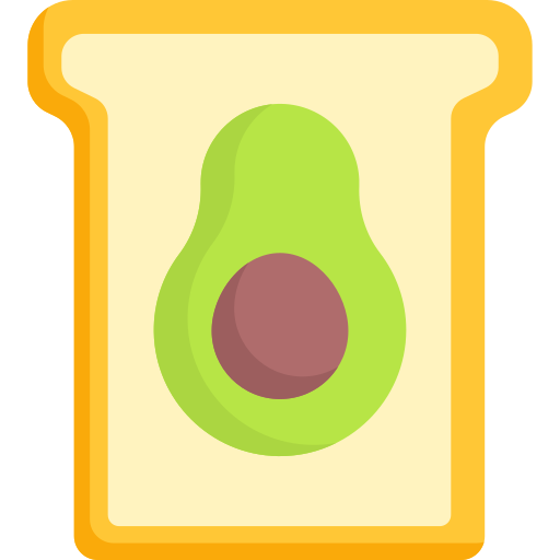 avocado Special Flat icoon