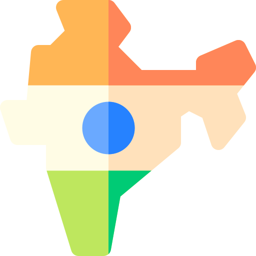 Индия Basic Rounded Flat иконка