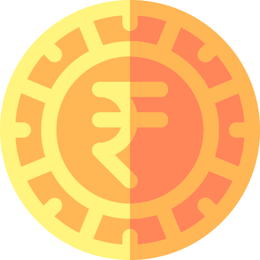rupie Basic Rounded Flat icon